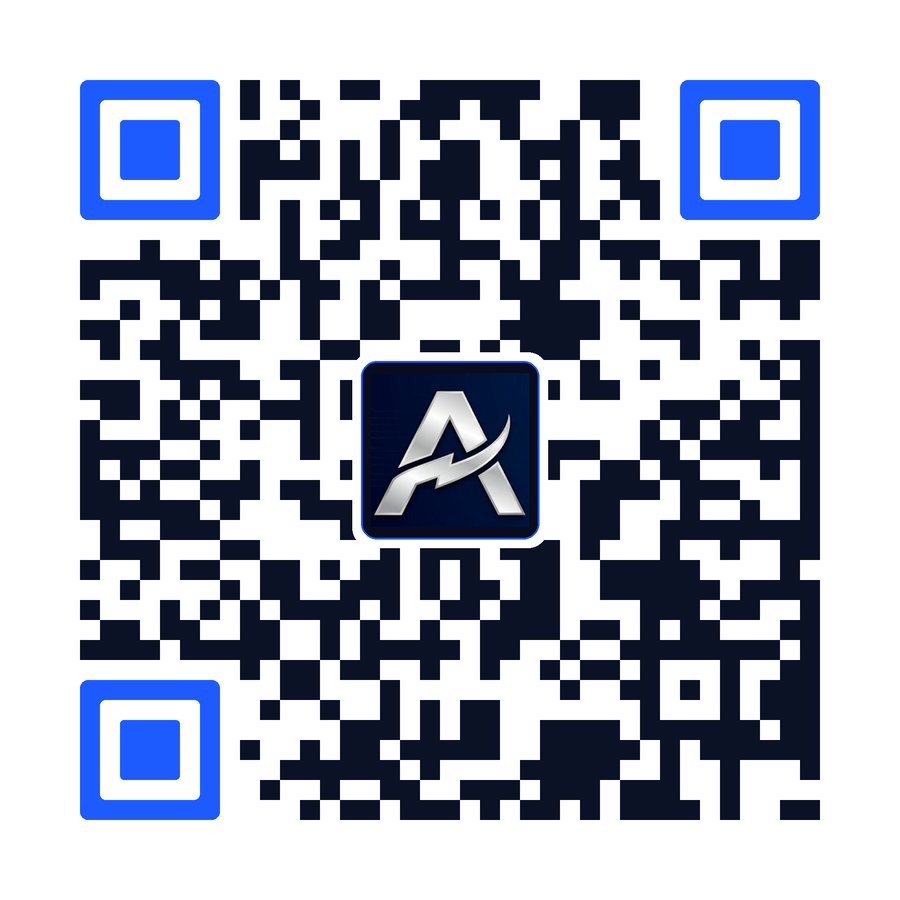 QR code for Kyle Abraham's digital card